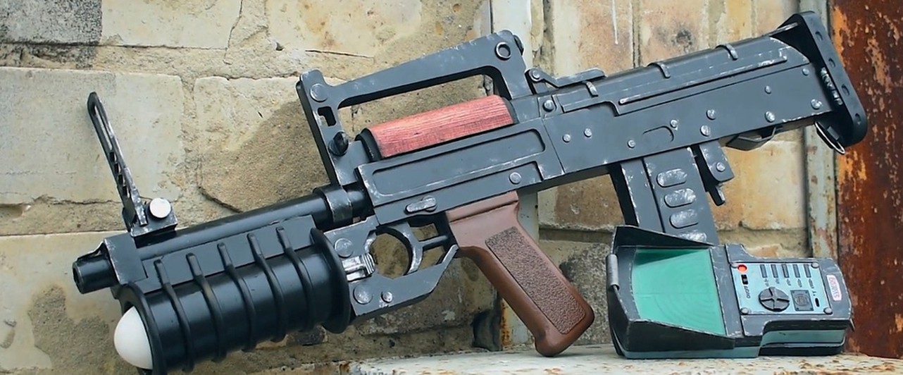 Энтузиаст собрал автомат ОЦ-14 Гроза из S.T.A.L.K.E.R.