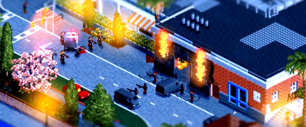 В RollerCoaster Tycoon построили кусок Лос-Сантоса и воссоздали трейлер GTA 5