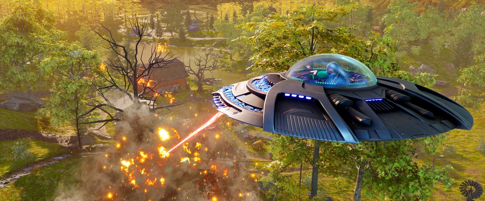 Интерактивный трейлер ремейка Destroy All Humans! предлагает сразиться с армией и учеными