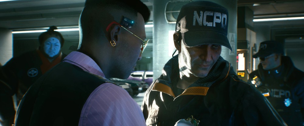 Фанаты заметили сходство копа из Cyberpunk 2077 с Гюнтером оДимом