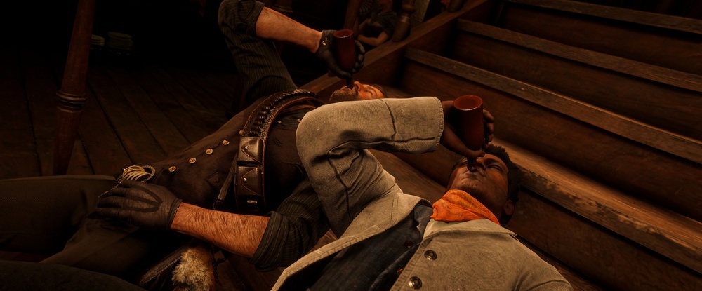 Игрок в Red Dead Online драматично спас товарища с помощью лассо