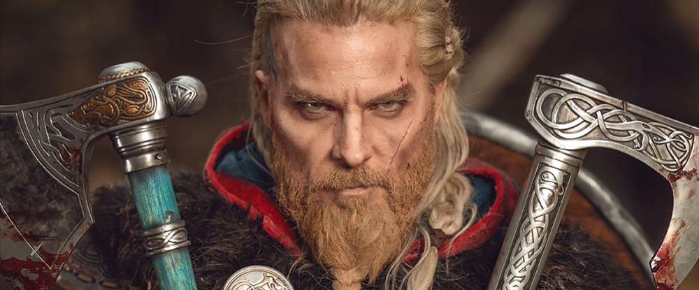 Как из Геральта делали Эйвора: официальный косплей Эйвора из Assassins Creed Valhalla и как он создавался