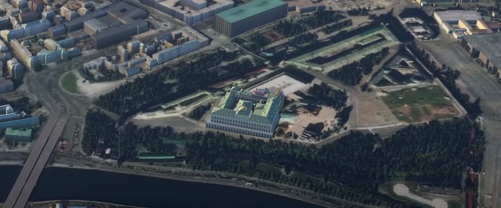 Плоский Кремль, колизей-офис: в Microsoft Flight Simulator очень странные достопримечательности