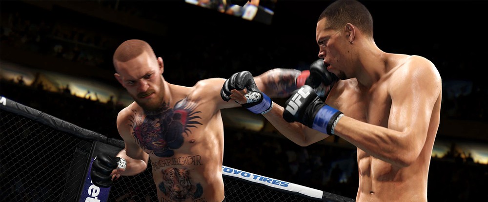 EA добавила в UFC 4 видеорекламу — прямо во время матчей