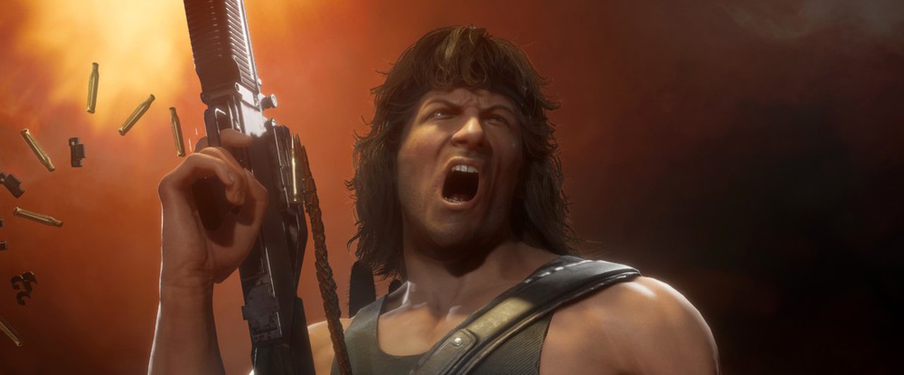 Рэмбо, Милина, Рейн: скриншоты новых героев Mortal Kombat 11