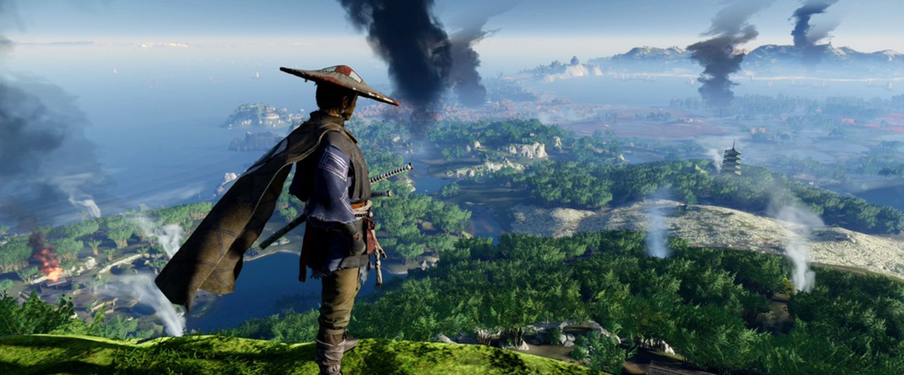 В Ghost of Tsushima добавят приручение собак и поглаживание их духов