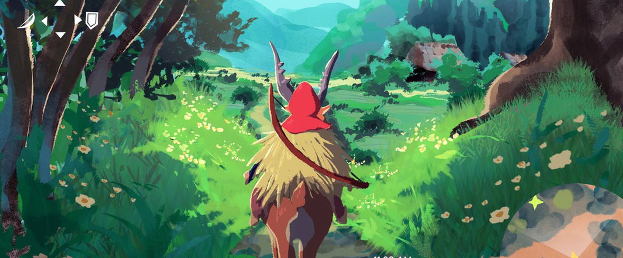 «Принцессу Мононоке» отрисовали в стиле The Legend of Zelda
