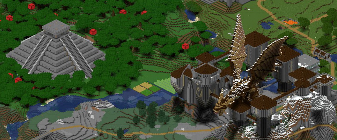 Экскурсия по частному Minecraft-серверу Ubisoft