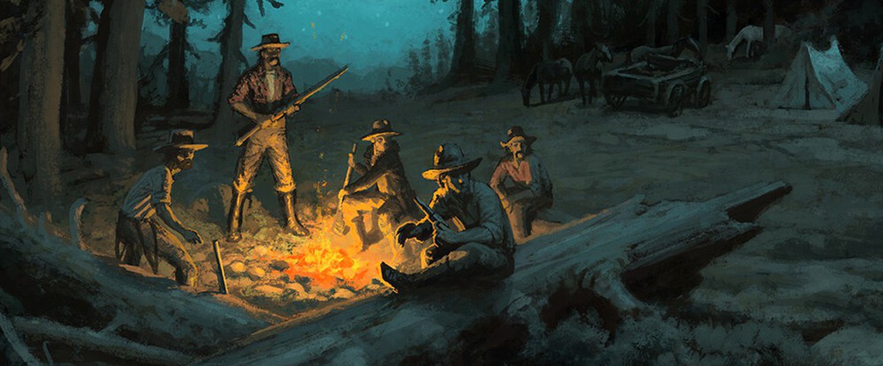 Ранние концепты Red Dead Redemption 2: Артур Морган и жизнь на Диком Западе