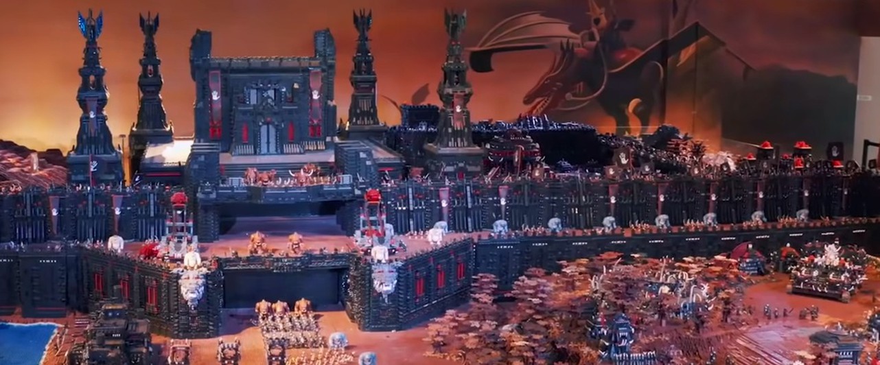 Из LEGO собрали диораму по «Властелину колец»: в ней 150 миллионов блоков, работа заняла 3 года
