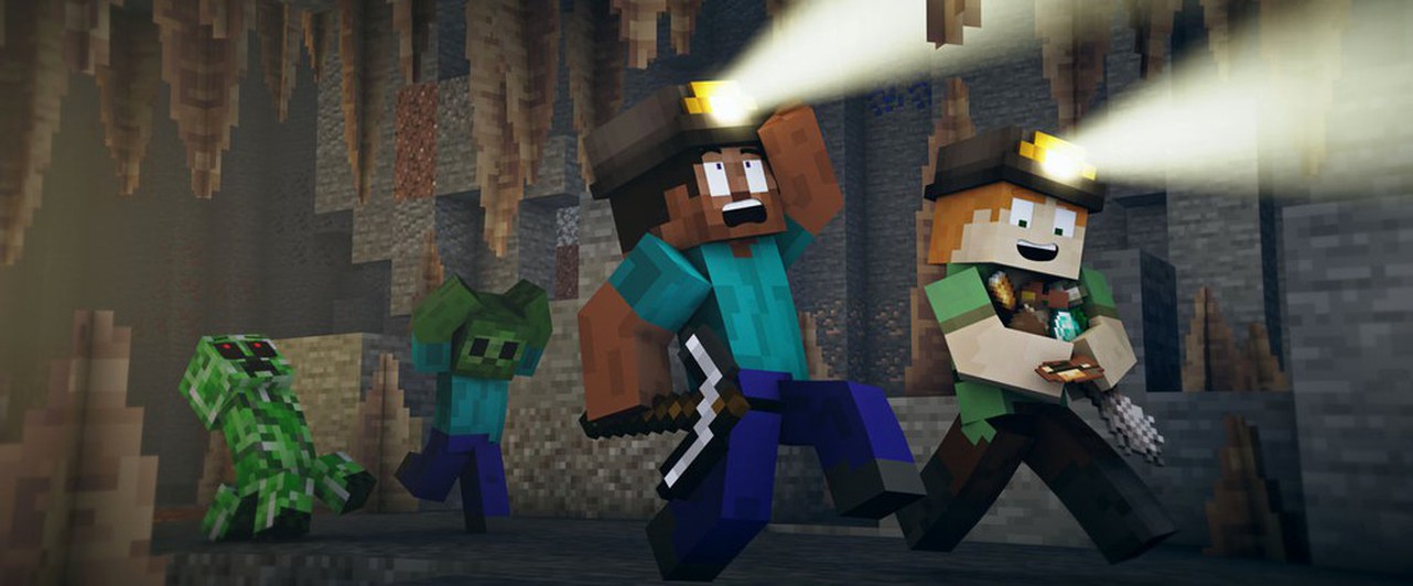 В снапшоте 21W16A для Minecraft стали расти сталактиты, а под землей потекли реки лавы
