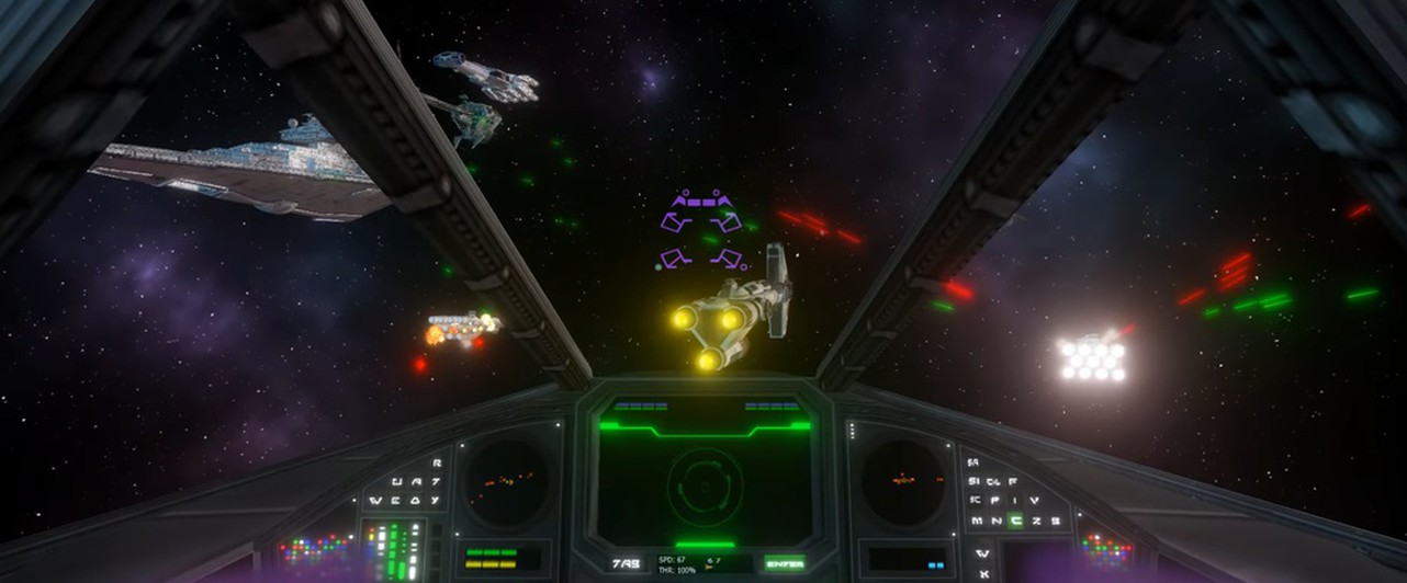Вышел фанатский ремейк TIE Fighter на движке X-Wing Alliance