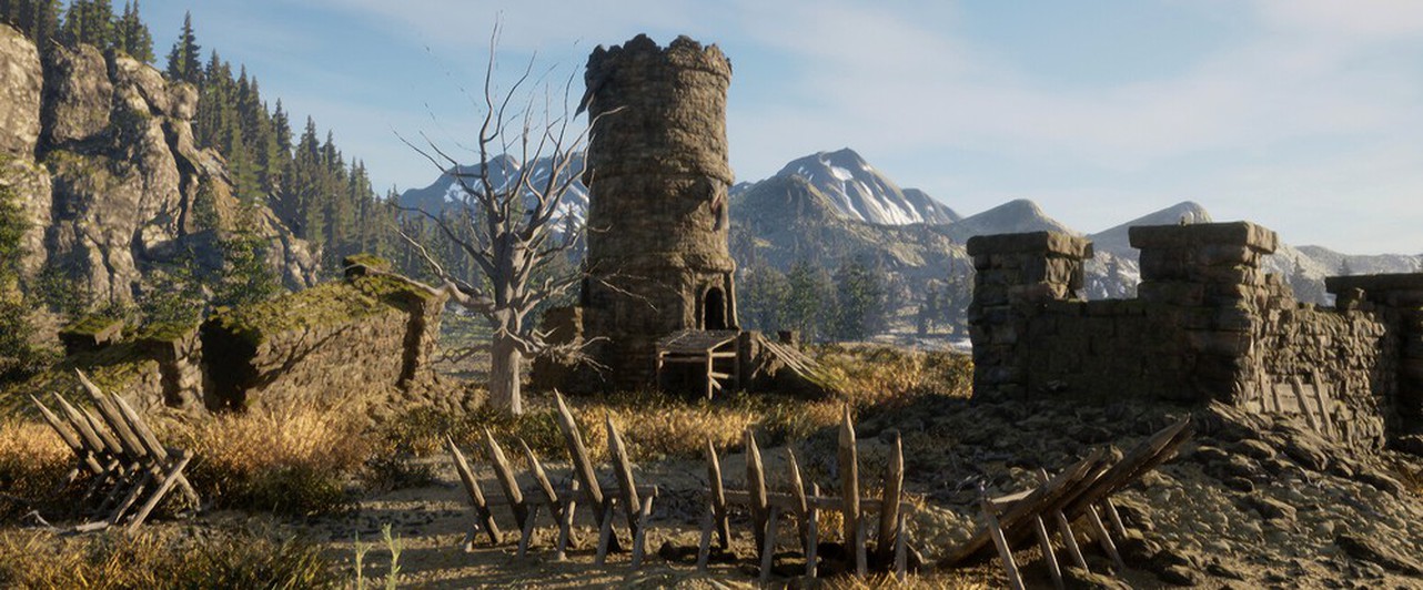 Кусочек мира The Elder Scrolls 5 Skyrim собрали на Unreal Engine 5