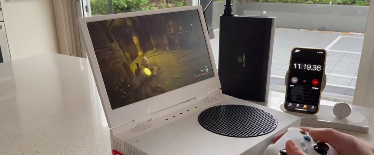 Приставка, превращающая Xbox Series S в «ноутбук», вышла на Kickstarter