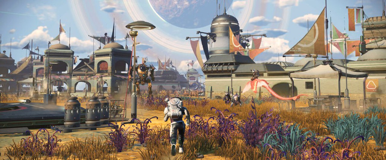 Для No Mans Sky вышло обновление Frontiers — с поселениями, где можно стать мэром