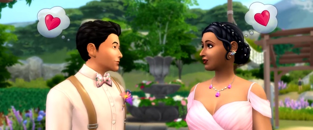 Свадьбы в The Sims 4: трейлер и детали нового набора