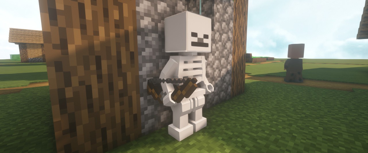 Мобов Minecraft переделали в стиле LEGO