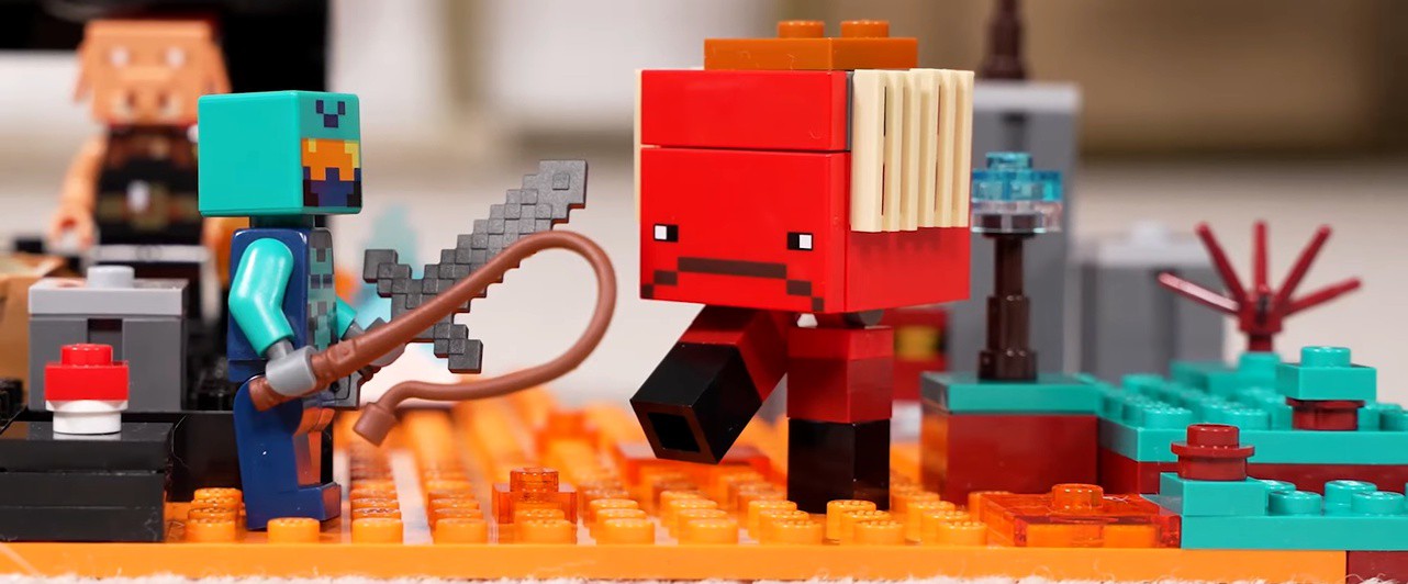 Лисоньки, зайчики и ловушки: посмотрите на LEGO-наборы в стиле Minecraft