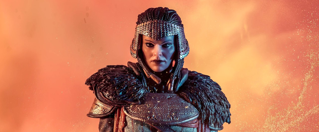 Реалистичная фигурка Амунет из Assassins Creed Origins: фото