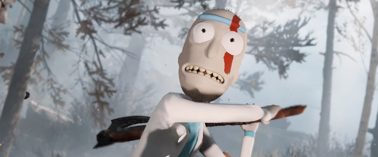 Рика и Морти из рекламы добавили в God of War