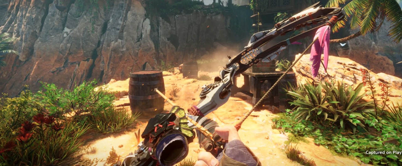 Новые кадры Horizon Call of the Mountain: роботы и покорение вершин