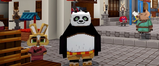 Кунг-фу Панда появился в Minecraft: можно есть пельмени и драться с Тай Лунгом
