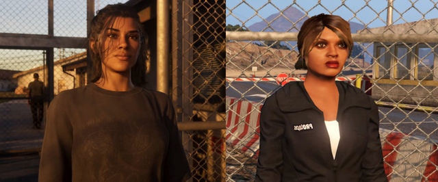 Графику в новом трейлере GTA 6 сравнили с GTA 5 и RDR 2