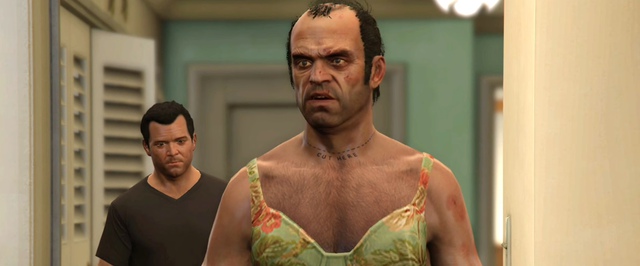Новый трейлер GTA 6 воссоздали в GTA 5 — Тревор в роли Лусии