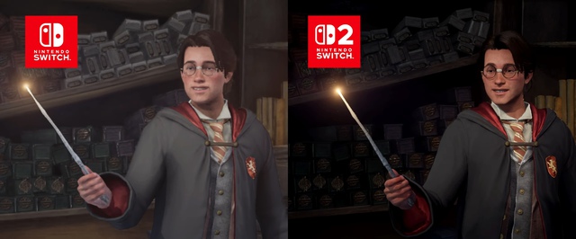 Графику в Hogwarts Legacy сравнили на Nintendo Switch и Switch 2
