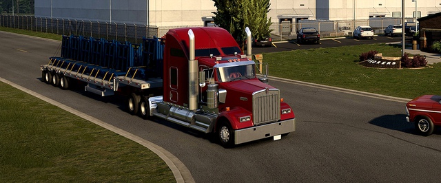 Авторы American Truck Simulator показали тщательно воссозданный город из нового дополнения