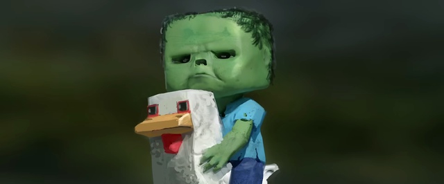 Как для «Minecraft в кино» создавали зомби, пиглинов и волков