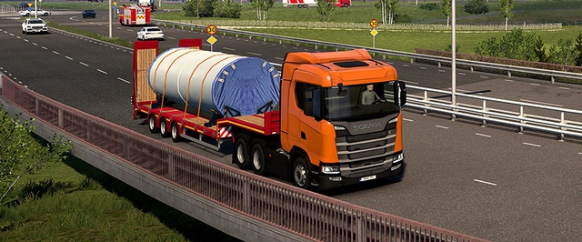 Место, где дважды празднуют Новый год: скриншоты северного аддона к Euro Truck Simulator 2