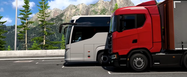 Похоже, в Euro Truck Simulator 2 появятся автобусы