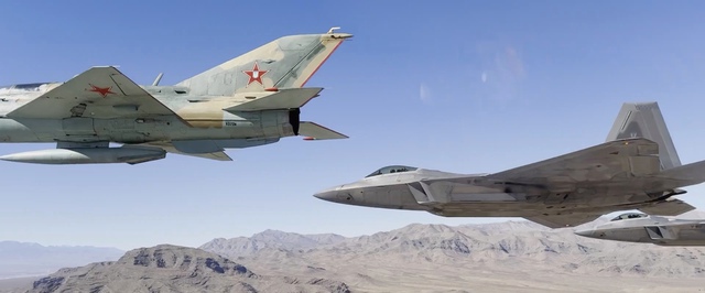 Как советские истребители полетали вместе с F-22