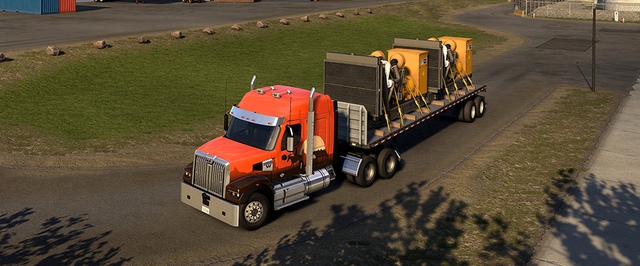 Порты Айовы на скриншотах American Truck Simulator