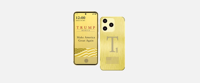 Сын Дональда Трампа выпустит золотой «трампофон»
