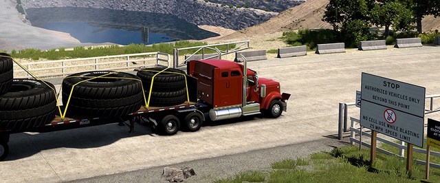 Новые большие грузы в American Truck Simulator на кадрах дополнения про Айову