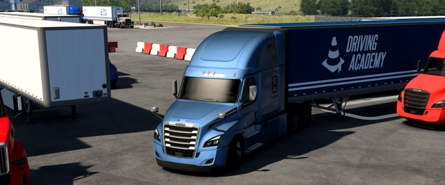 American Truck Simulator получила новые дороги, загрузки и академию: вышел патч 1.55