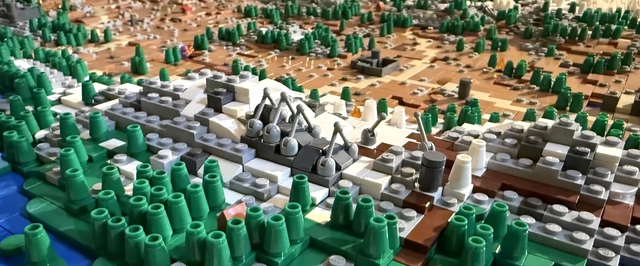 Мир TES V Skyrim воссоздали из LEGO — ушло 3 года и 73 тысячи блоков