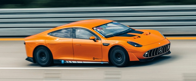 Mercedes установила мировой рекорд, проехав «вокруг света» на электрическом концепте GT XX