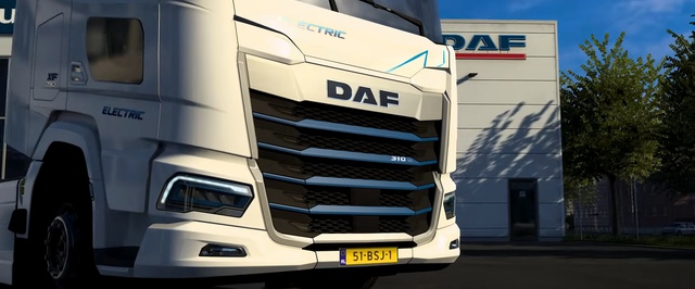 В Euro Truck Simulator 2 добавили новый электромобиль