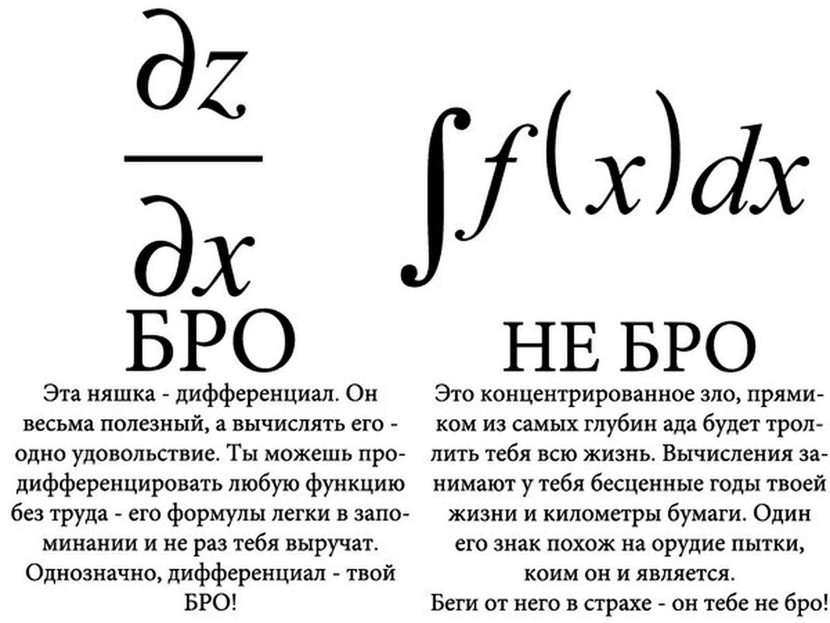 Анекдоты про матанализ