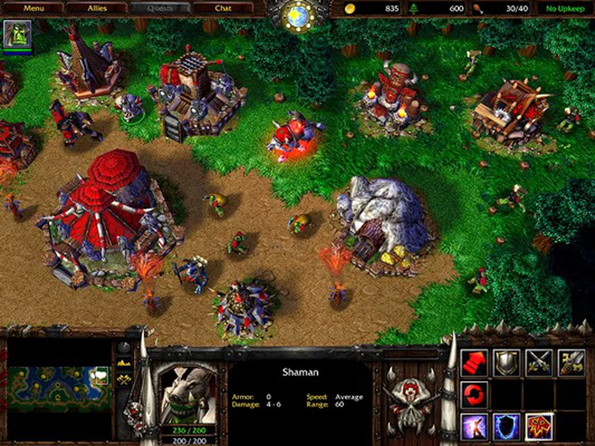 Игры на века: Warcraft 3