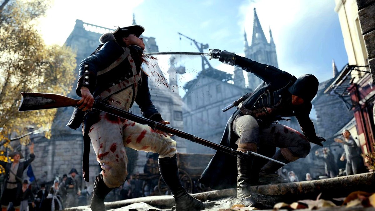 Играем в assassin&#039;s creed unity. Играем в assassin&#039;s creed unity