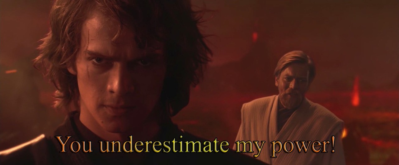 you underestimate my power gif