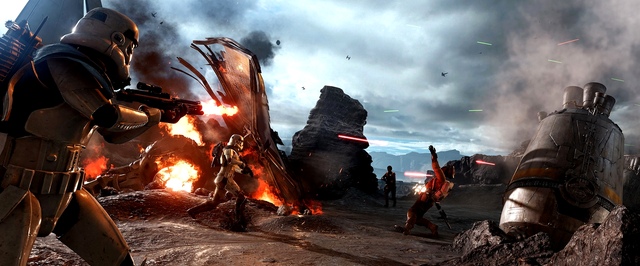 Для запуска Star Wars: Battlefront придется скачать от 19 до 27 гигабайт