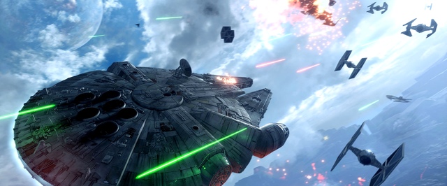 Геймплей Star Wars: Battlefront с PlayStation 4 - Вейдер, кастомизация, Сокол и гонки на спидерах