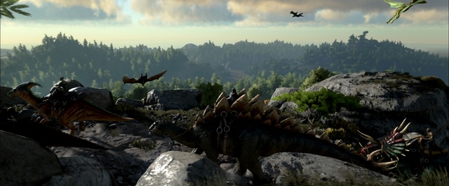 Сравнение графики ARK: Survival Evolved на PC и Xbox One