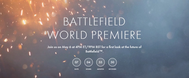 Официально: новый Battlefield анонсируют 6 мая