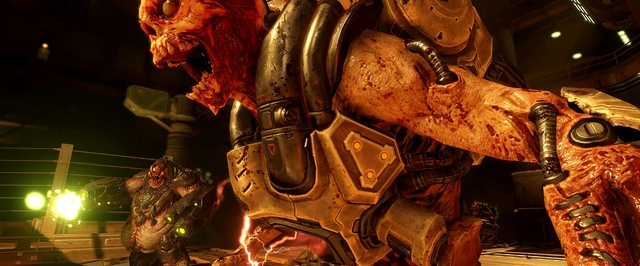 Doom: статую демона вырезали бензопилой